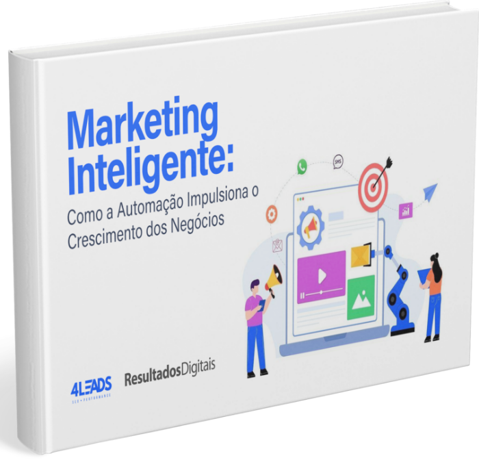 4Leads Marketing Inteligente Como a automacao impulsiona o crescimento dos negocios Cover