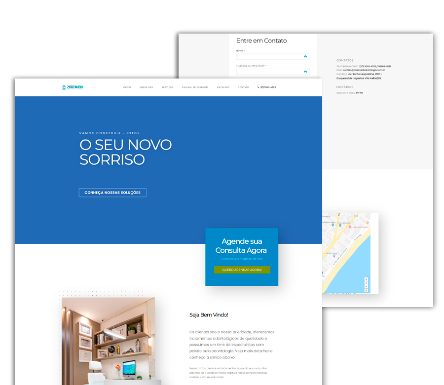 Leads Cases Zorzanelli Odontologia Site Thumbnail